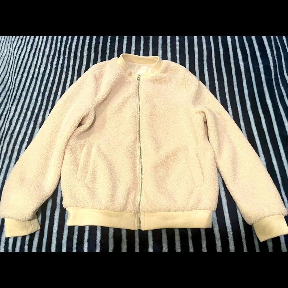 Cream color Jacket size S